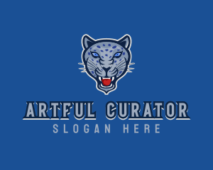 Angry Jaguar Varsity logo design