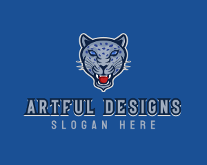 Angry Jaguar Varsity logo design