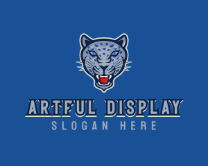 Angry Jaguar Varsity logo design