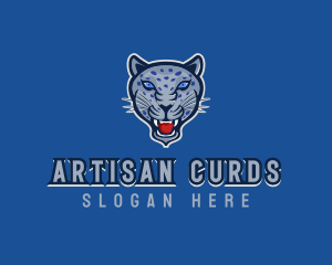 Angry Jaguar Varsity logo design