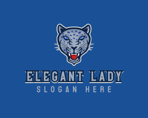 Angry Jaguar Varsity logo design