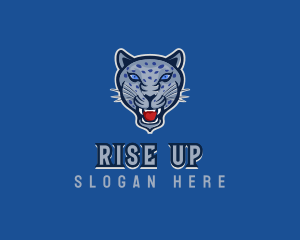 Angry Jaguar Varsity logo design