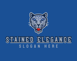 Angry Jaguar Varsity logo design