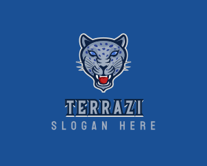 Angry Jaguar Varsity logo design