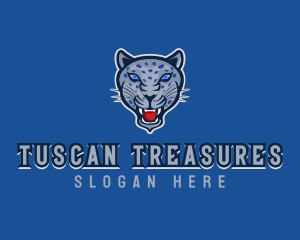 Angry Jaguar Varsity logo design