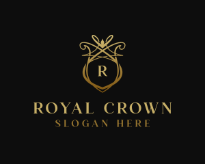 Royal Crown University logo design