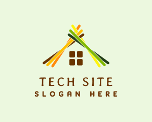 Site - Organic Stick House logo design
