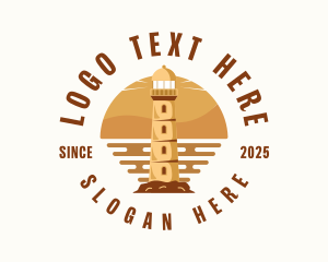Navigation - Lighthouse Navigation Tower logo design