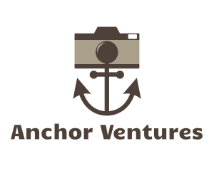 Anchor - Marine Anchor Camera logo design