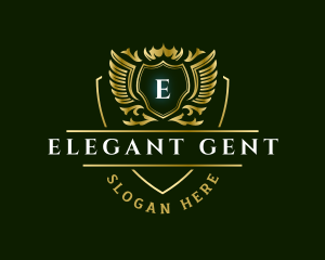 Luxury Elegant Wings logo design