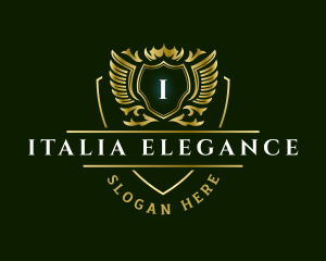 Luxury Elegant Wings logo design