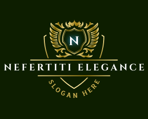 Luxury Elegant Wings logo design