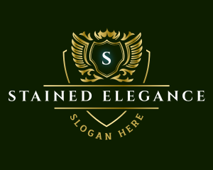 Luxury Elegant Wings logo design