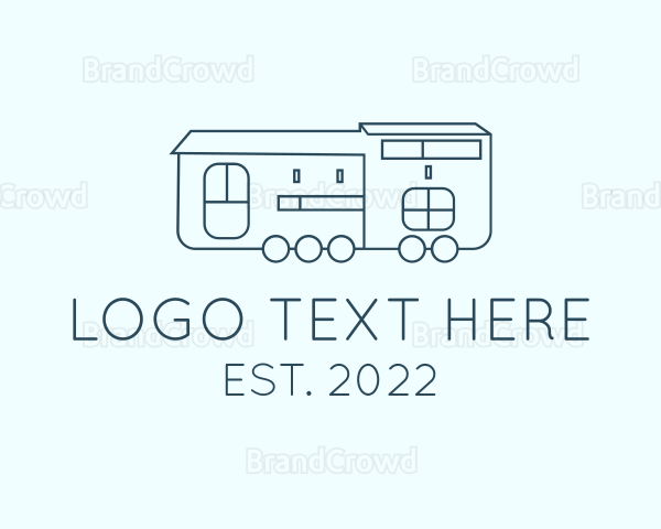 Tiny House Recreational Vehicle Logo