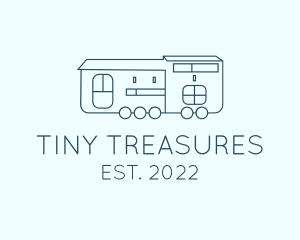 Tiny House Recreational Vehicle  logo design
