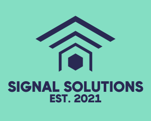 Signal - Home Signal Roof logo design