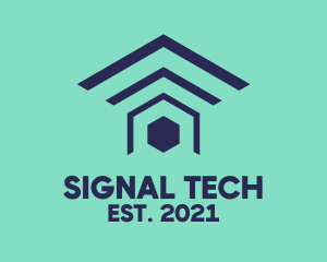 Signal - Home Signal Roof logo design