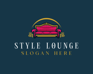 Luxury Sofa Lounge logo design