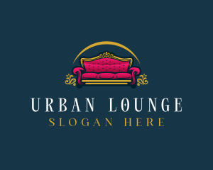 Lounge - Luxury Sofa Lounge logo design