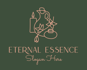 Wellness Spa Aromatherapy logo design