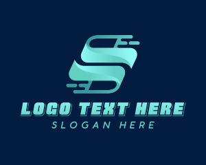 Social Media - Media Studio Letter S logo design