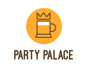 Celebration - Royal King Beer Mug logo design
