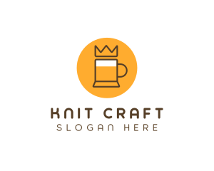 Royal Beer Mug logo design