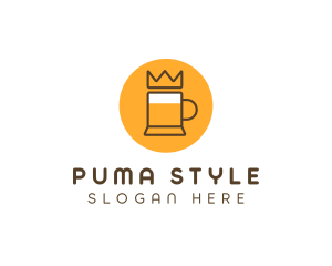 Royal Beer Mug logo design