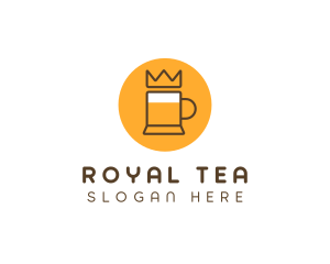 Royal Beer Mug logo design