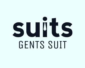 Necktie Tailoring Suits logo design