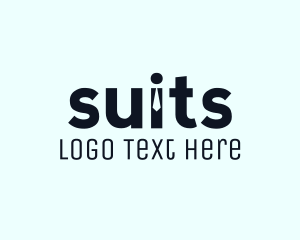 Clean - Necktie Tailoring Suits logo design