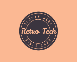 Retro Badge Brand logo design