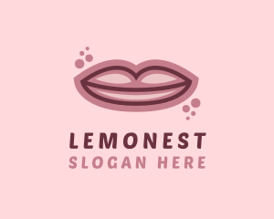 Beautician - Lips Cosmetic Surgery logo design