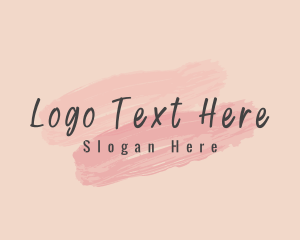 Elegance - Feminine Paint Brush logo design