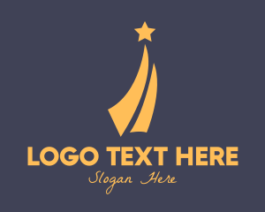 Tutorial - Yellow Shooting Star logo design