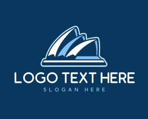 Blue Sydney Opera House Logo