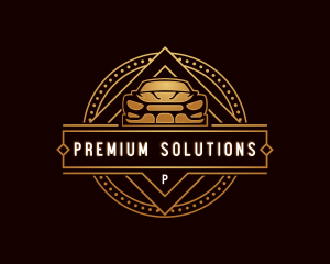 Premium Car Detailing logo design