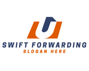 Forwarding - Forwarding Logistics Courier logo design