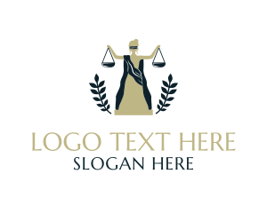 Court - Human Scale Justice logo design