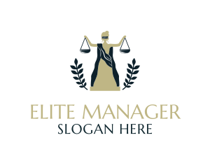 Lawyer - Human Scale Justice logo design