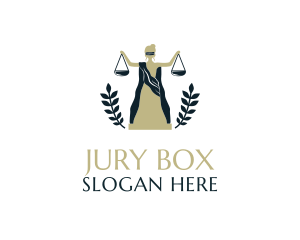 Jury - Human Scale Justice logo design
