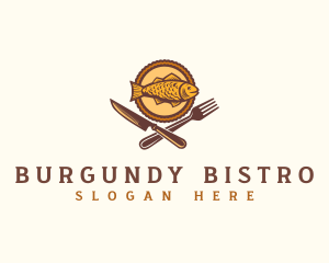 Fish Seafood Restaurant logo design