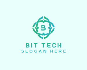 Cybersecurity Tech Developer logo design