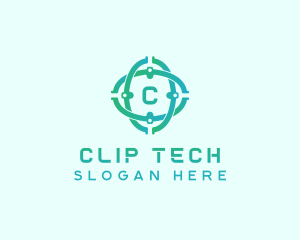 Cybersecurity Tech Developer logo design