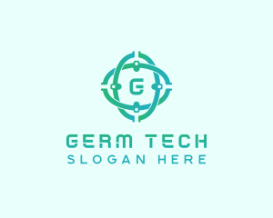 Cybersecurity Tech Developer logo design