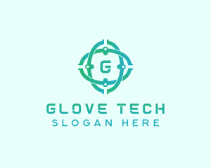 Cybersecurity Tech Developer logo design