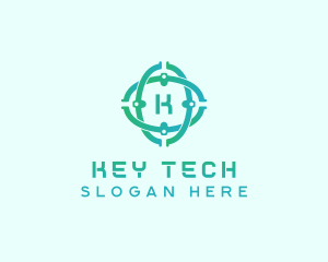 Cybersecurity Tech Developer logo design