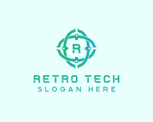 Cybersecurity Tech Developer logo design