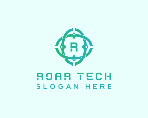 Cybersecurity Tech Developer logo design