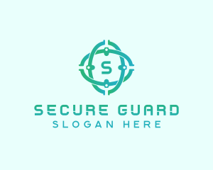 Cybersecurity Tech Developer logo design